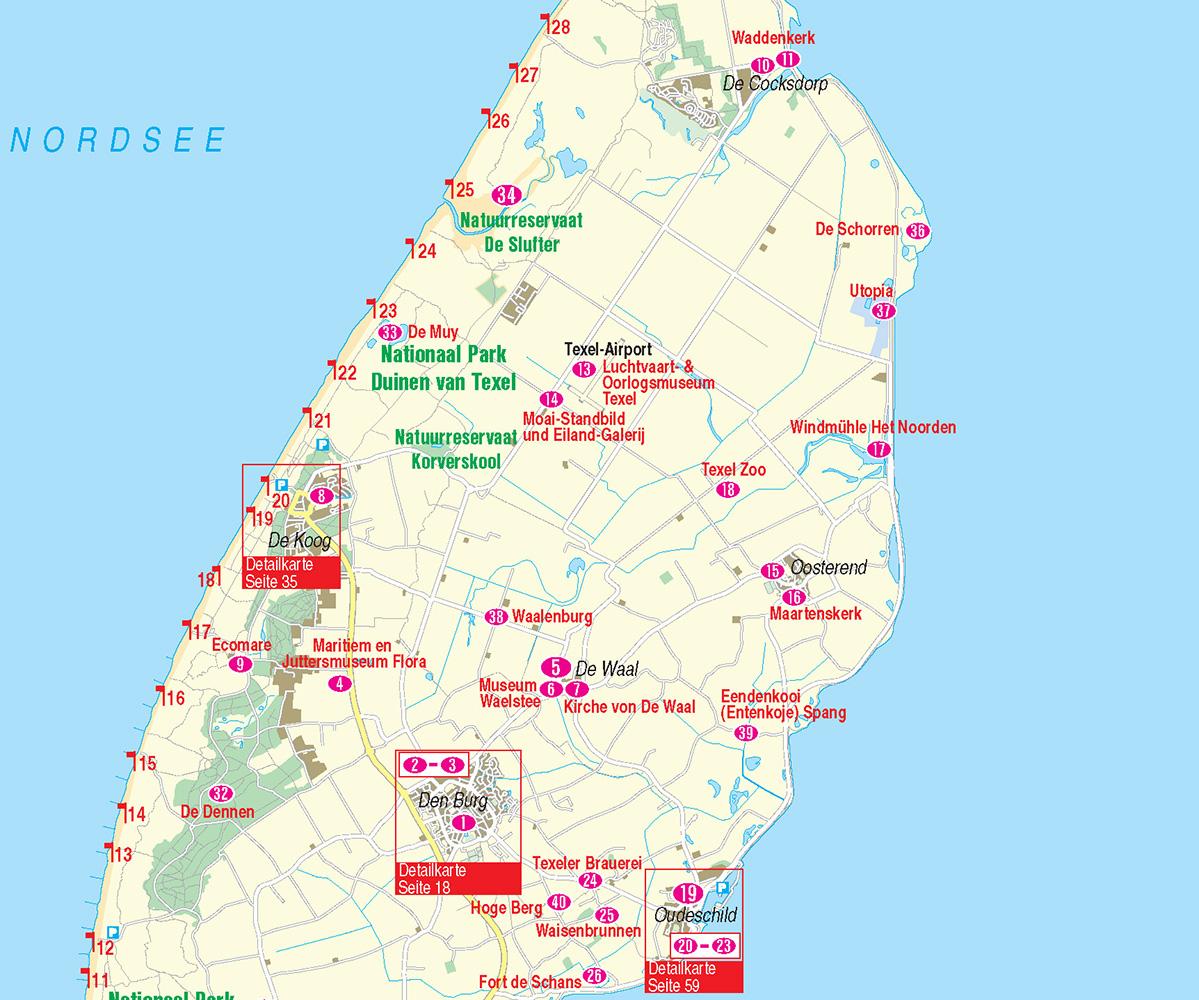 Beispielinhalt (Bild) Reise Know-How Insel rip Texel