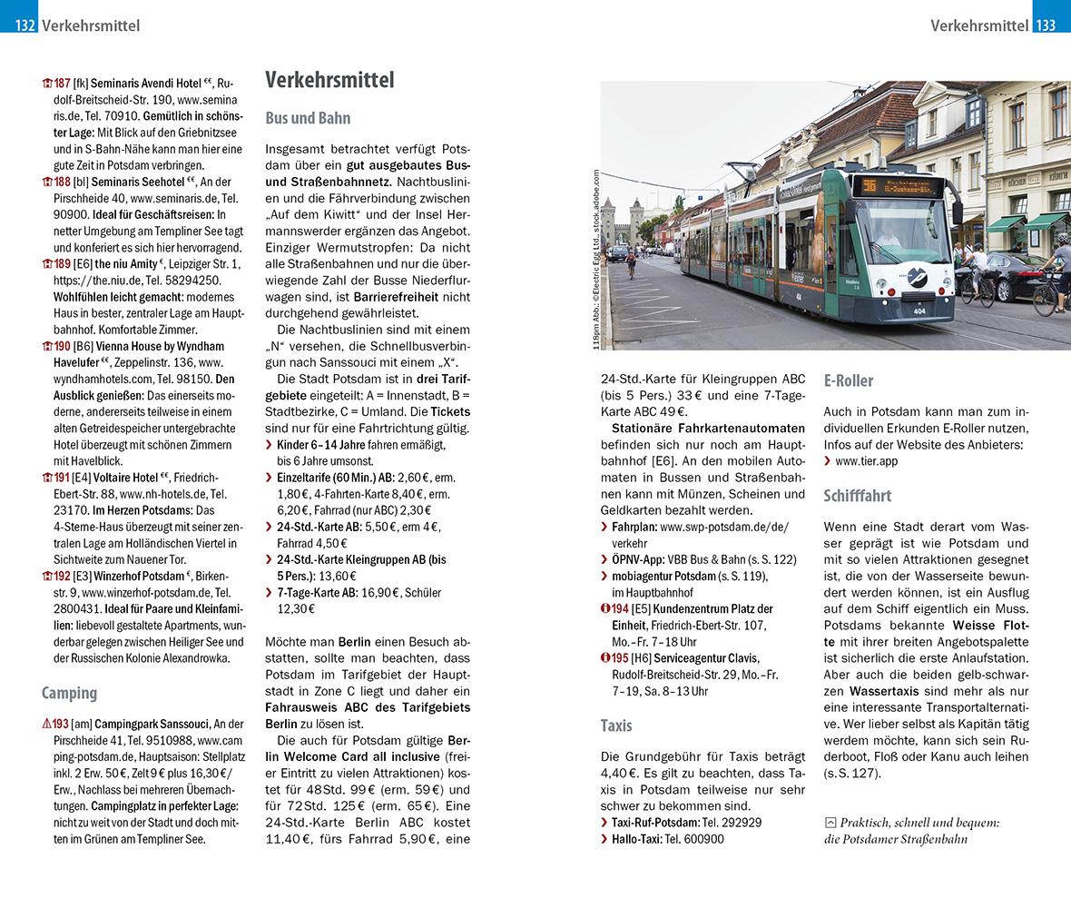 Beispielinhalt (Bild) Reise Know-How CityTrip Potsdam