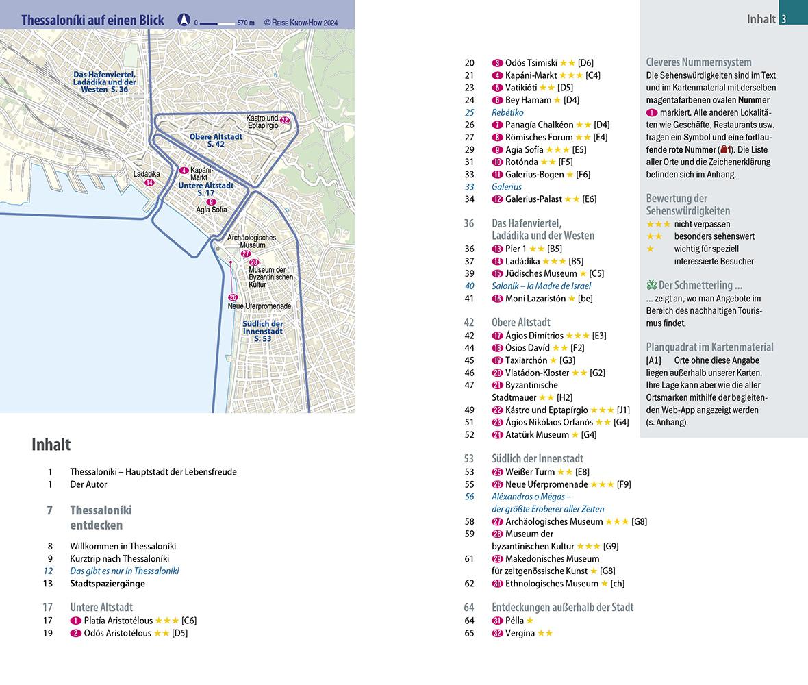 Beispielinhalt (Bild) Reise Know-How CityTrip Thessaloniki