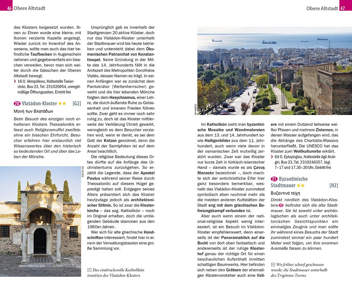 Beispielinhalt (Bild) Reise Know-How CityTrip Thessaloniki