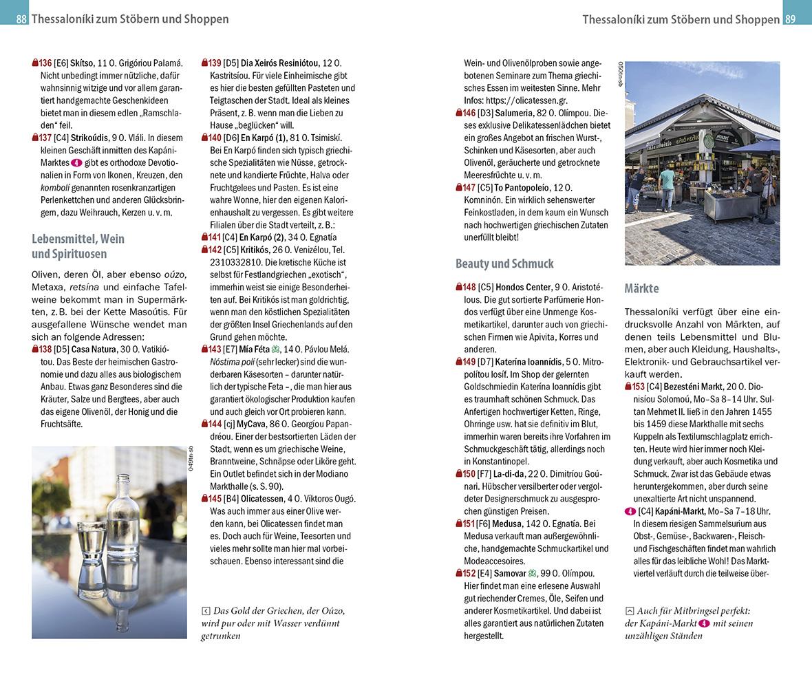 Beispielinhalt (Bild) Reise Know-How CityTrip Thessaloniki