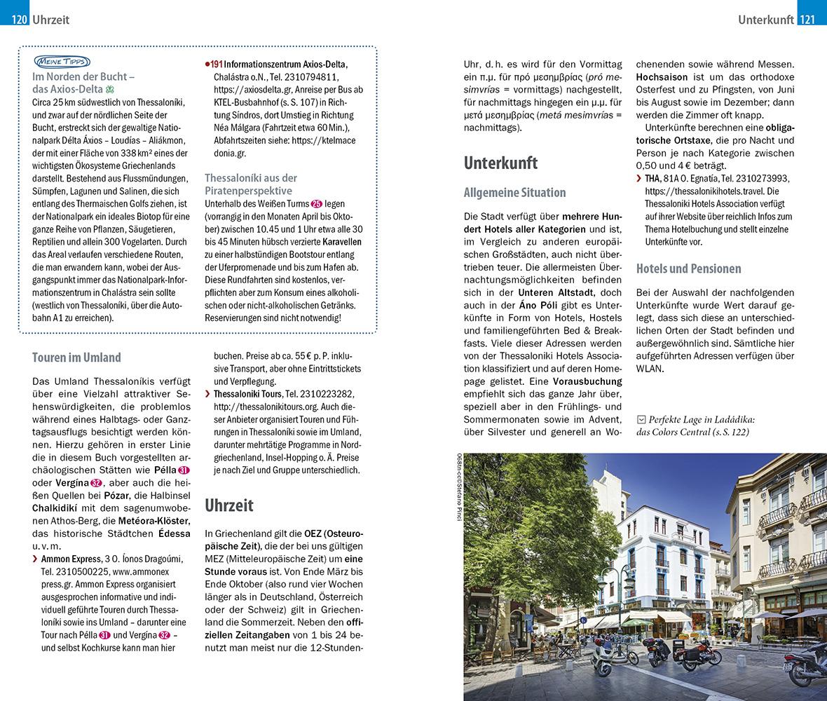 Beispielinhalt (Bild) Reise Know-How CityTrip Thessaloniki