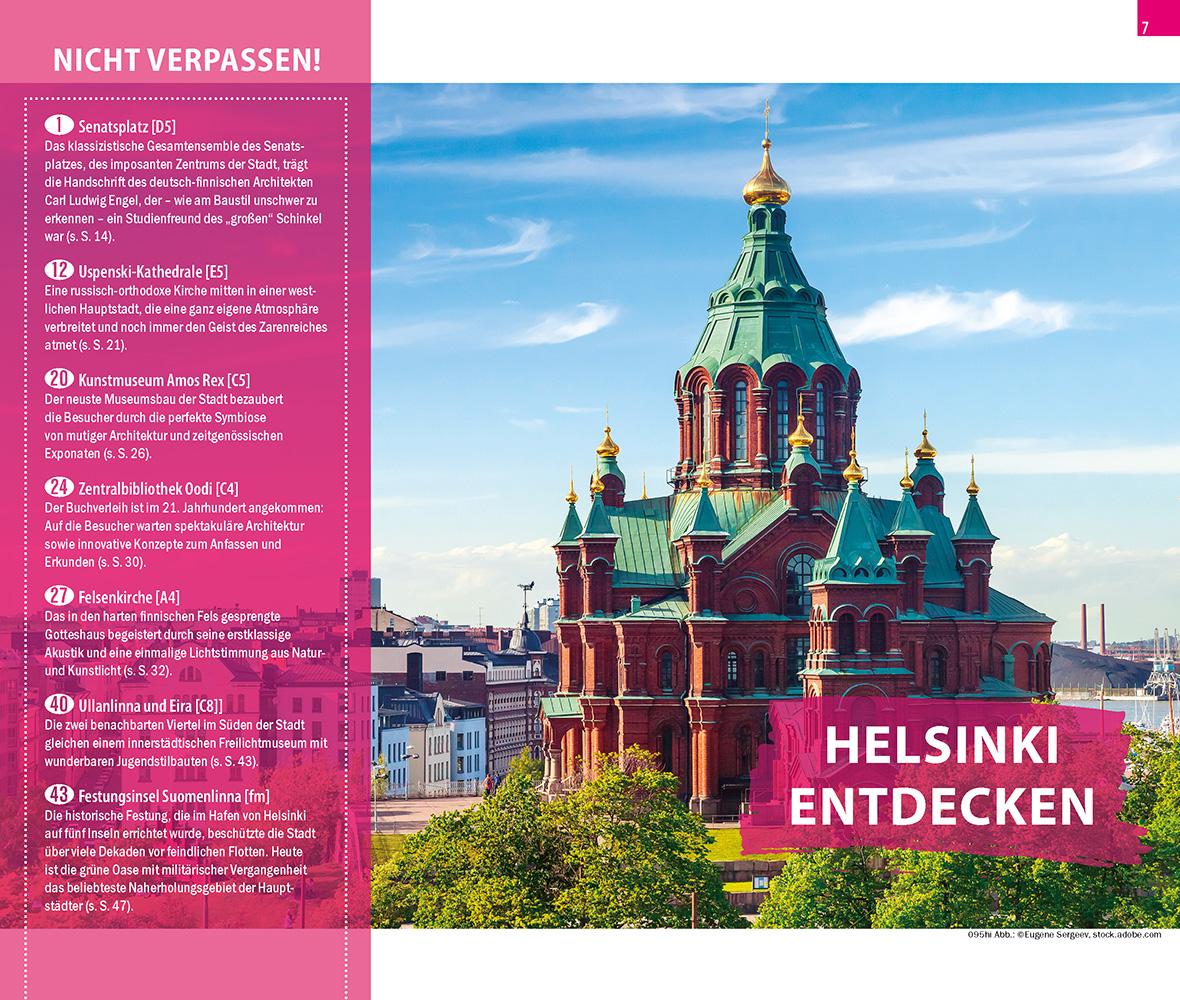 Beispielinhalt (Bild) Reise Know-How CityTrip Helsinki