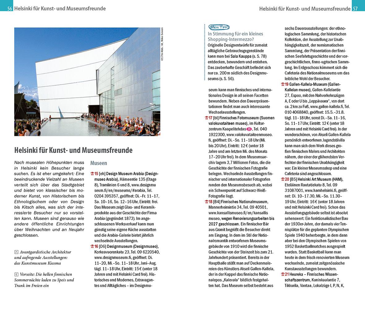 Beispielinhalt (Bild) Reise Know-How CityTrip Helsinki