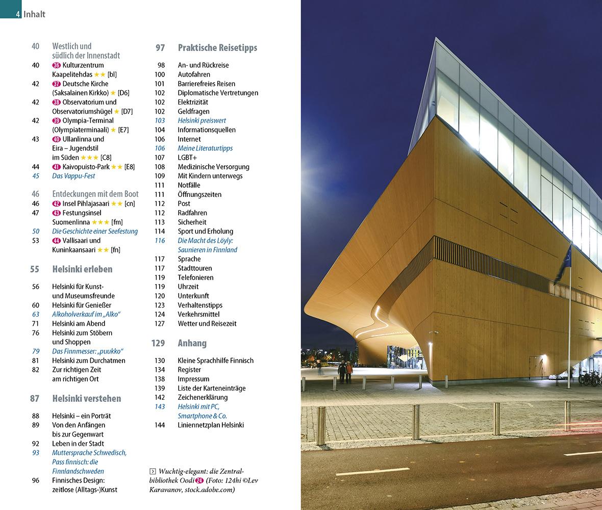 Beispielinhalt (Bild) Reise Know-How CityTrip Helsinki