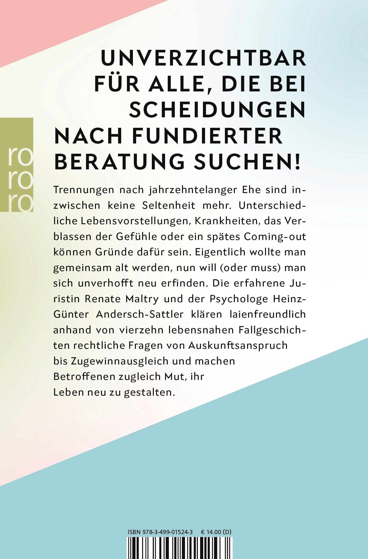 Rückseitencover Doch noch scheiden oder weiter leiden?