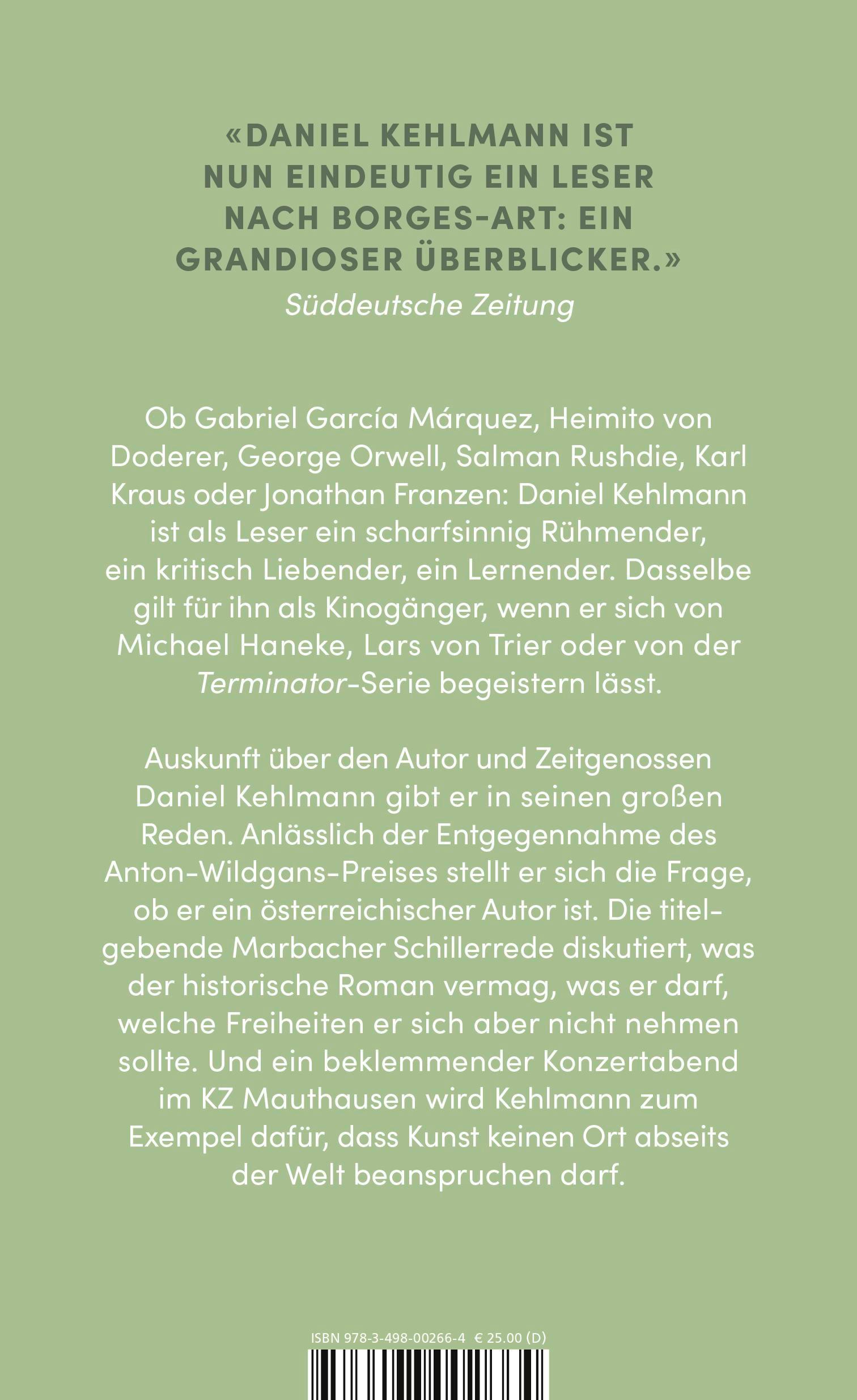 Rückseitencover Sorgt, dass sie nicht zu zeitig mich erwecken