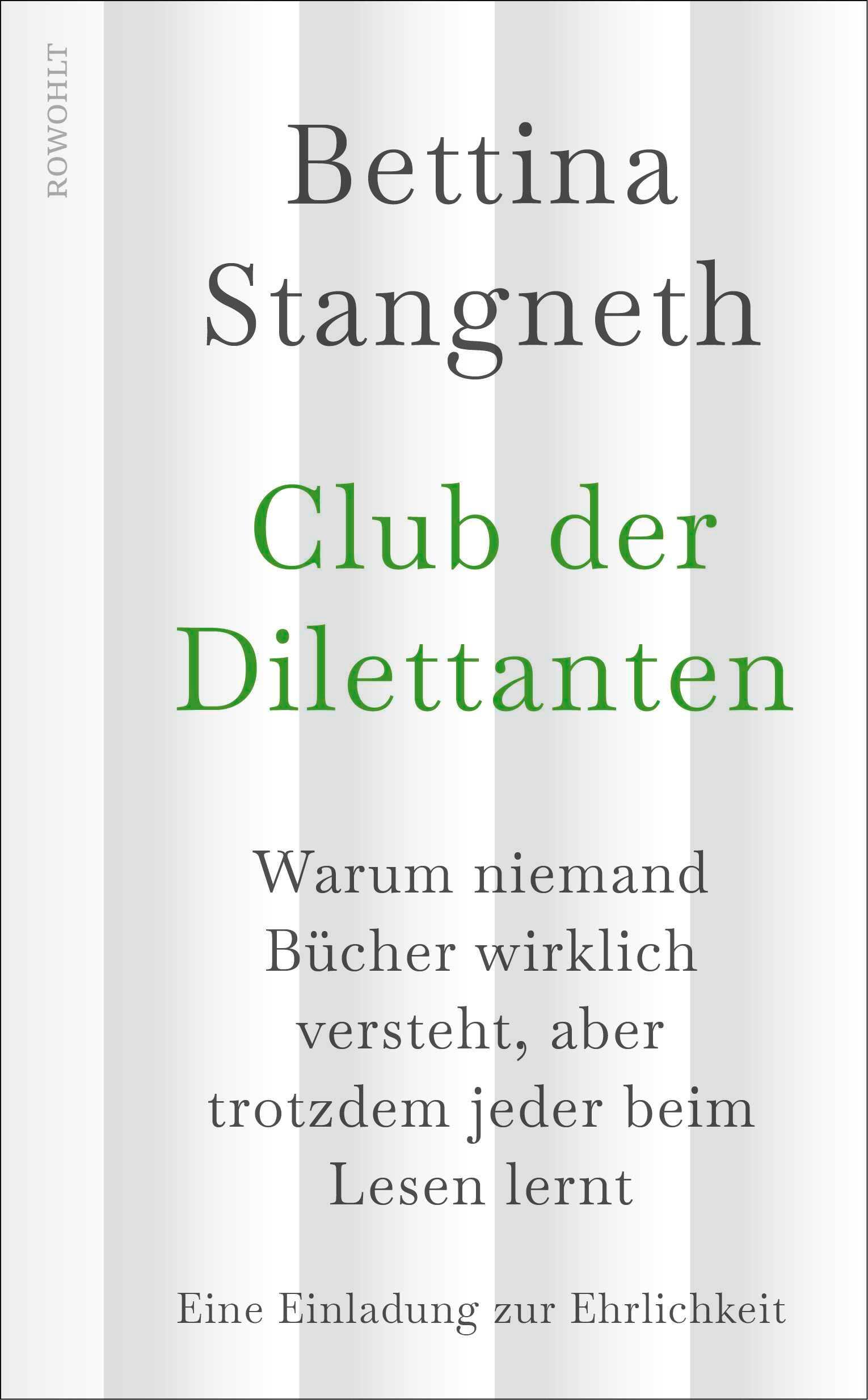 Vorderes Coverbild Club der Dilettanten