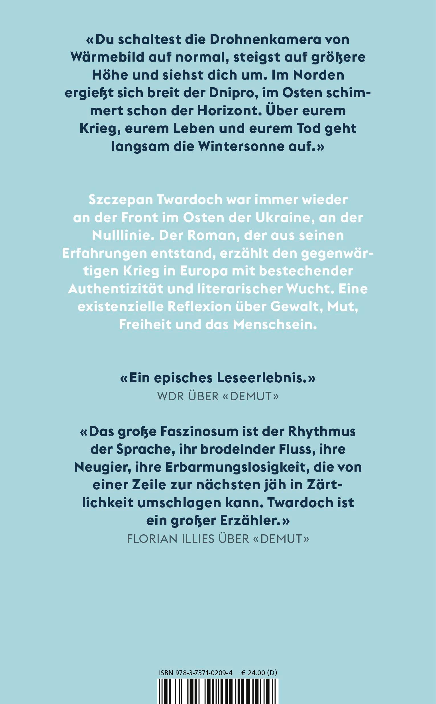 Rückseitencover Die Nulllinie