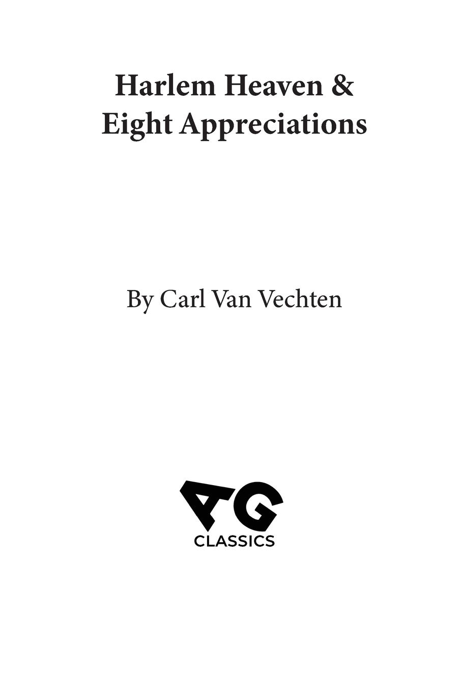 Vorderes Coverbild Harlem Heaven