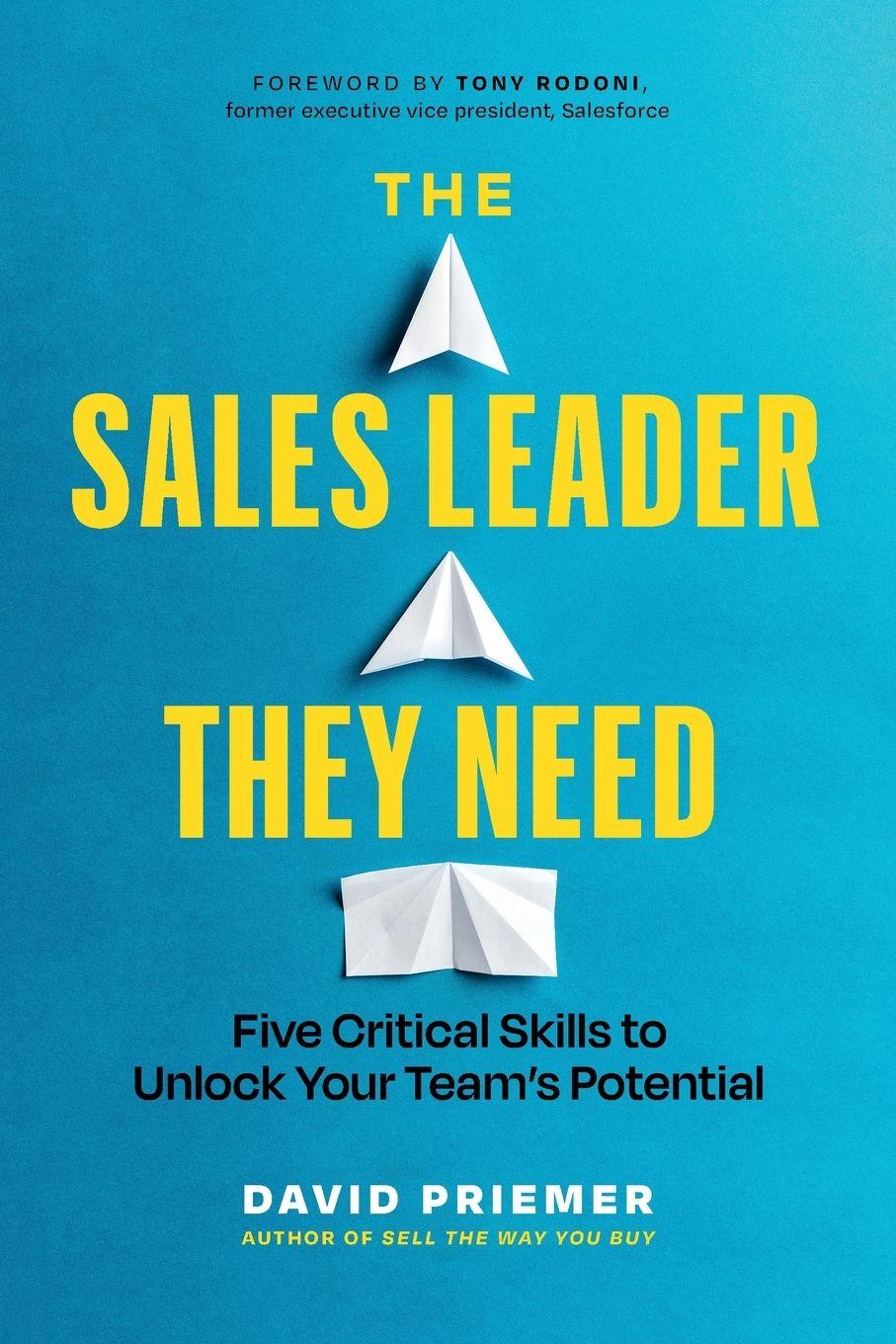 Vorderes Coverbild The Sales Leader They Need