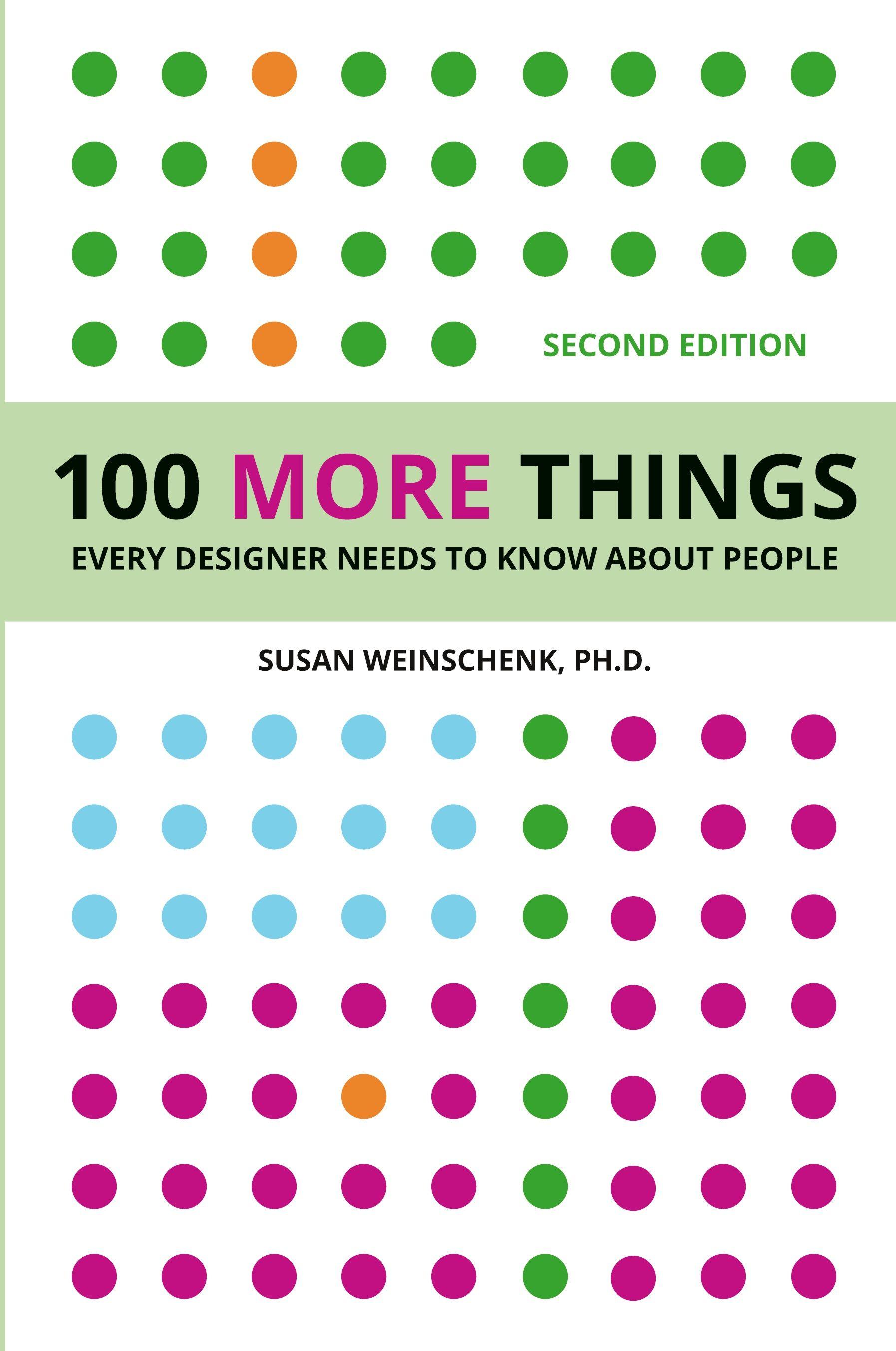 Vorderes Coverbild 100 More Things Every Designer Needs To Know About People