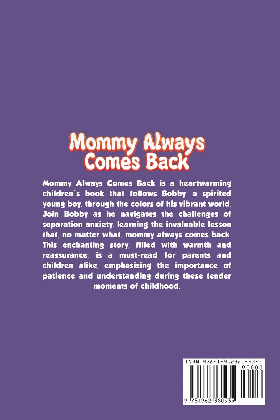 Rückseitencover Mommy Always Comes Back