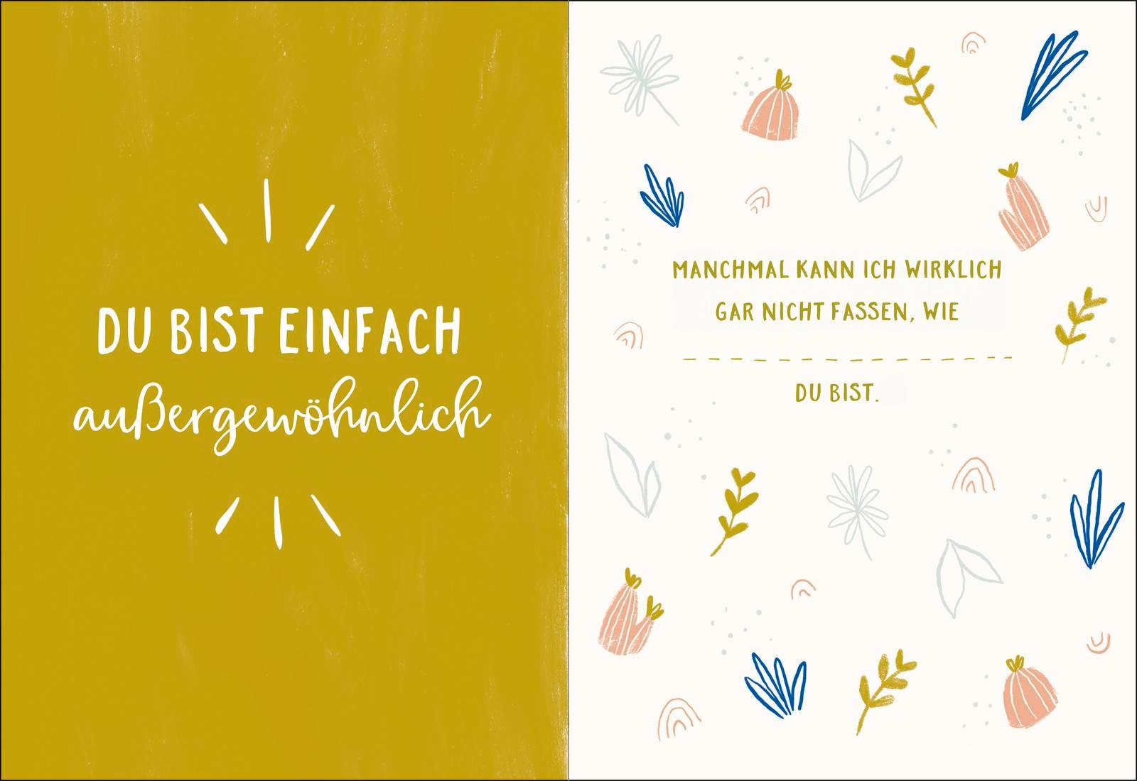 Beispielinhalt (Bild) Glück ist, eine Freundin wie dich zu haben