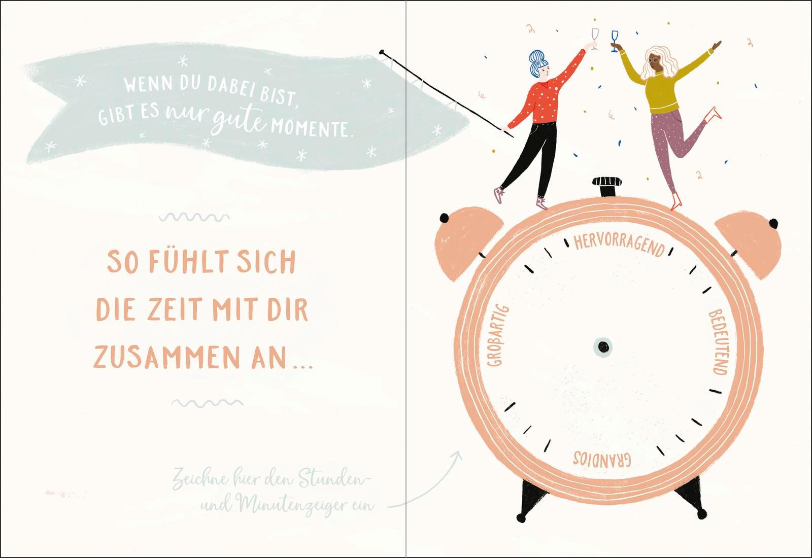 Beispielinhalt (Bild) Glück ist, eine Freundin wie dich zu haben