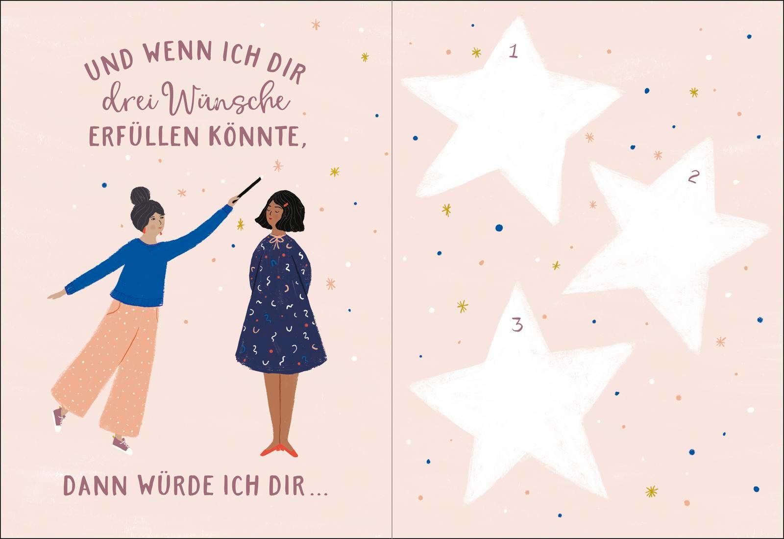 Beispielinhalt (Bild) Glück ist, eine Freundin wie dich zu haben