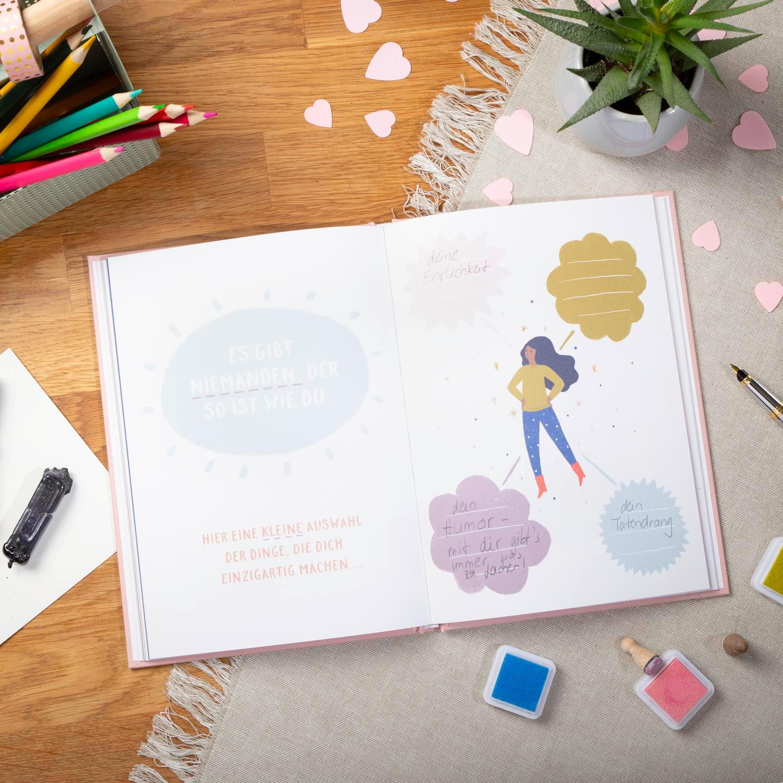 Beispielinhalt (Bild) Glück ist, eine Freundin wie dich zu haben