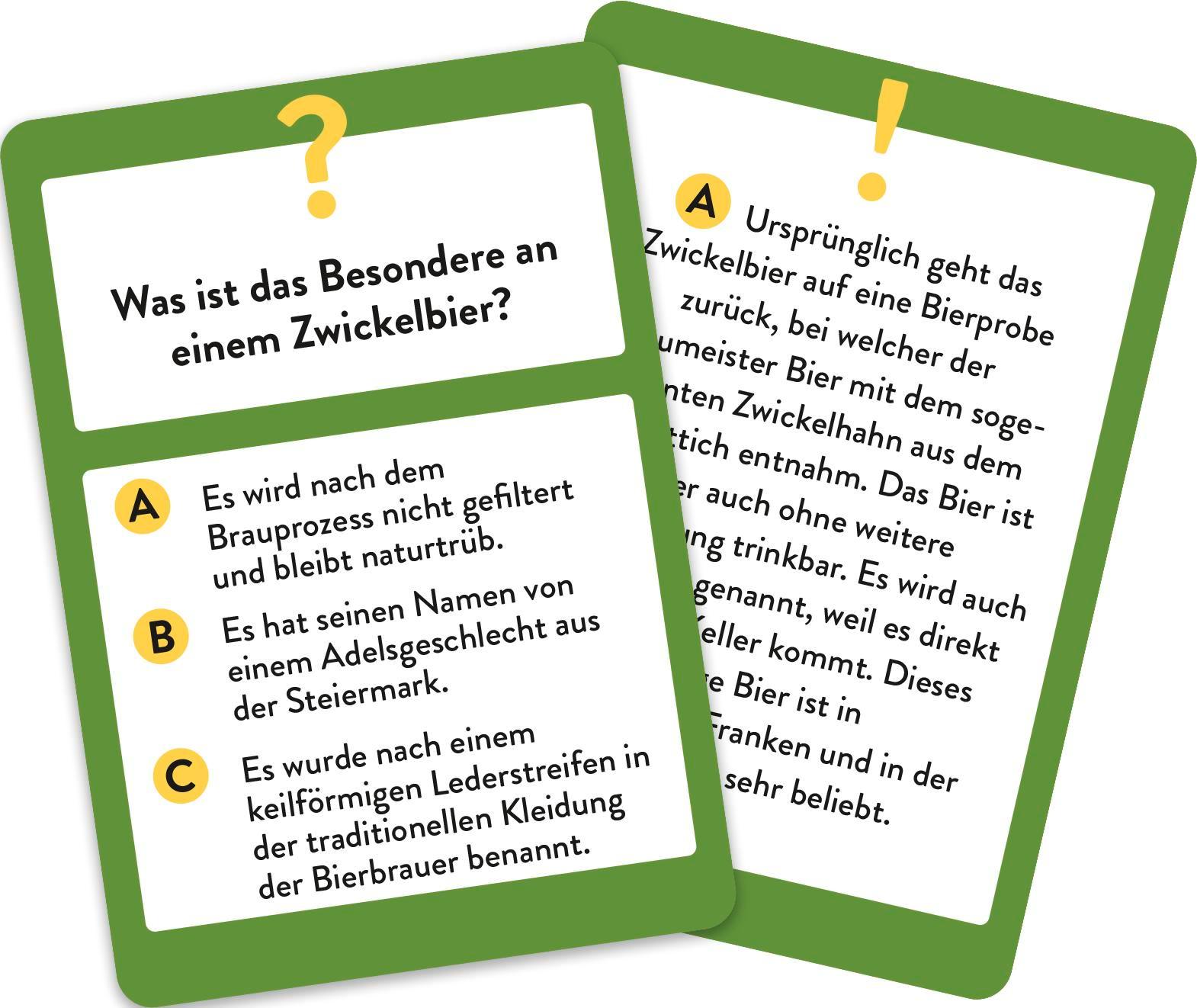 Beispielinhalt (Bild) Bier Wissens-Quiz