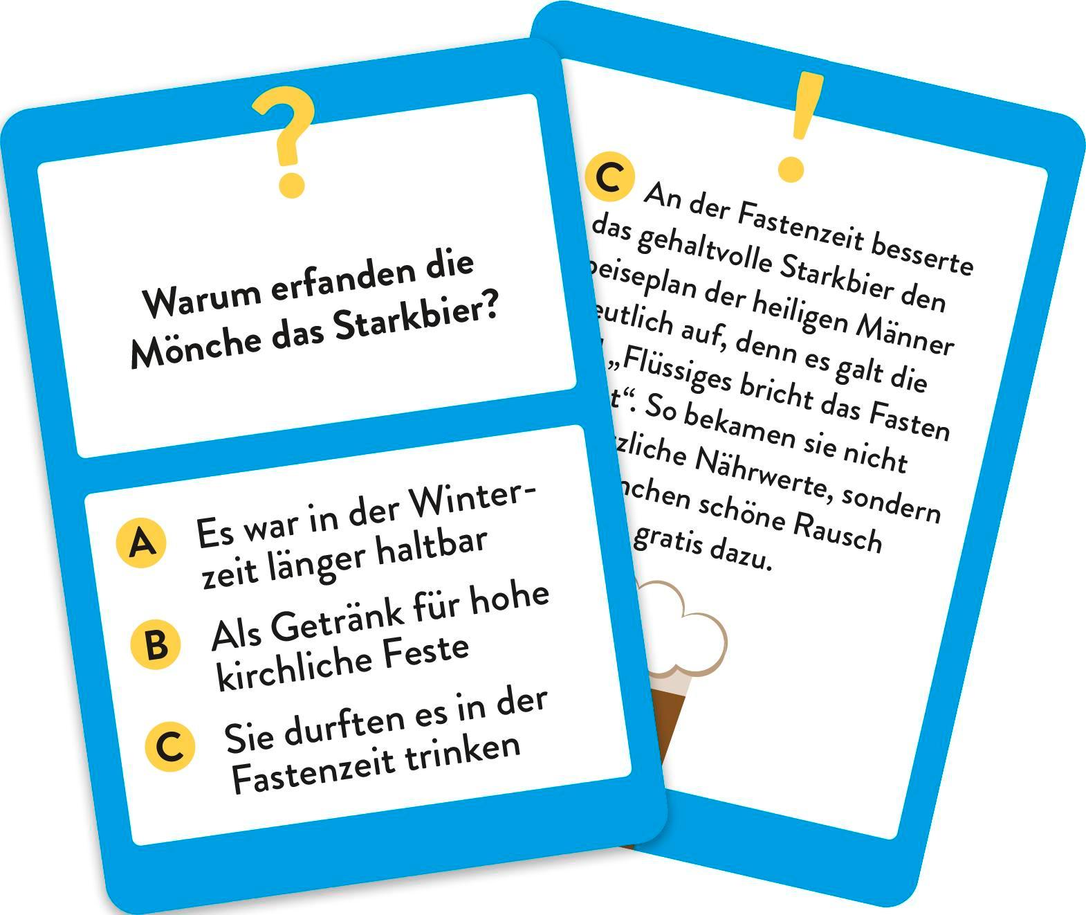 Beispielinhalt (Bild) Bier Wissens-Quiz