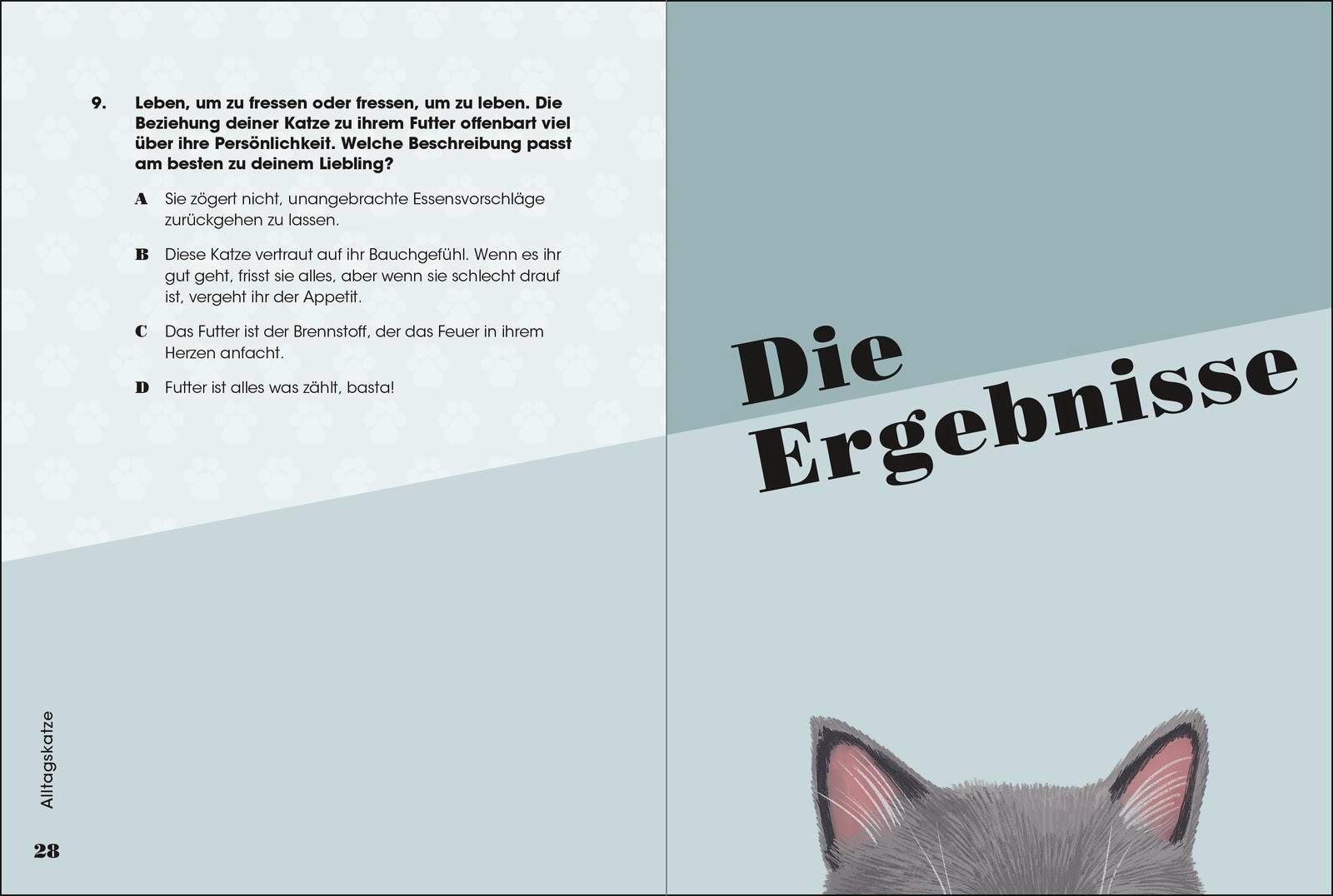 Beispielinhalt (Bild) Miau - Wie gut kennst du deine Katze?