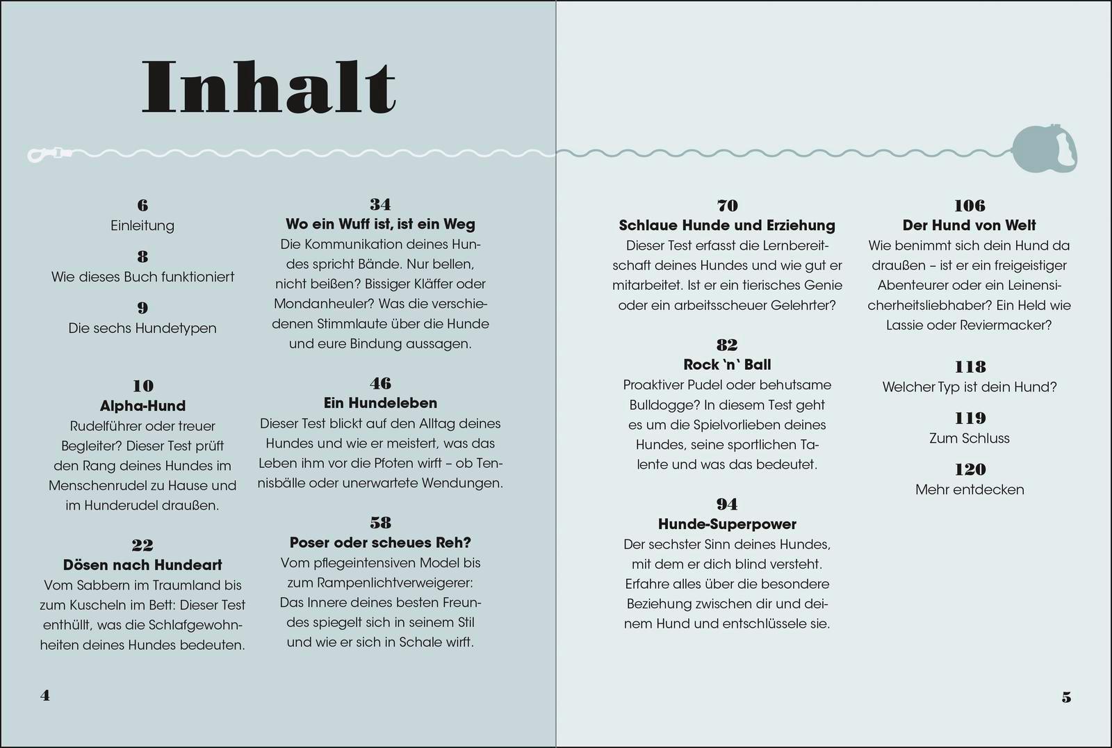 Beispielinhalt (Bild) Wuff - Wie gut kennst du deinen Hund?.