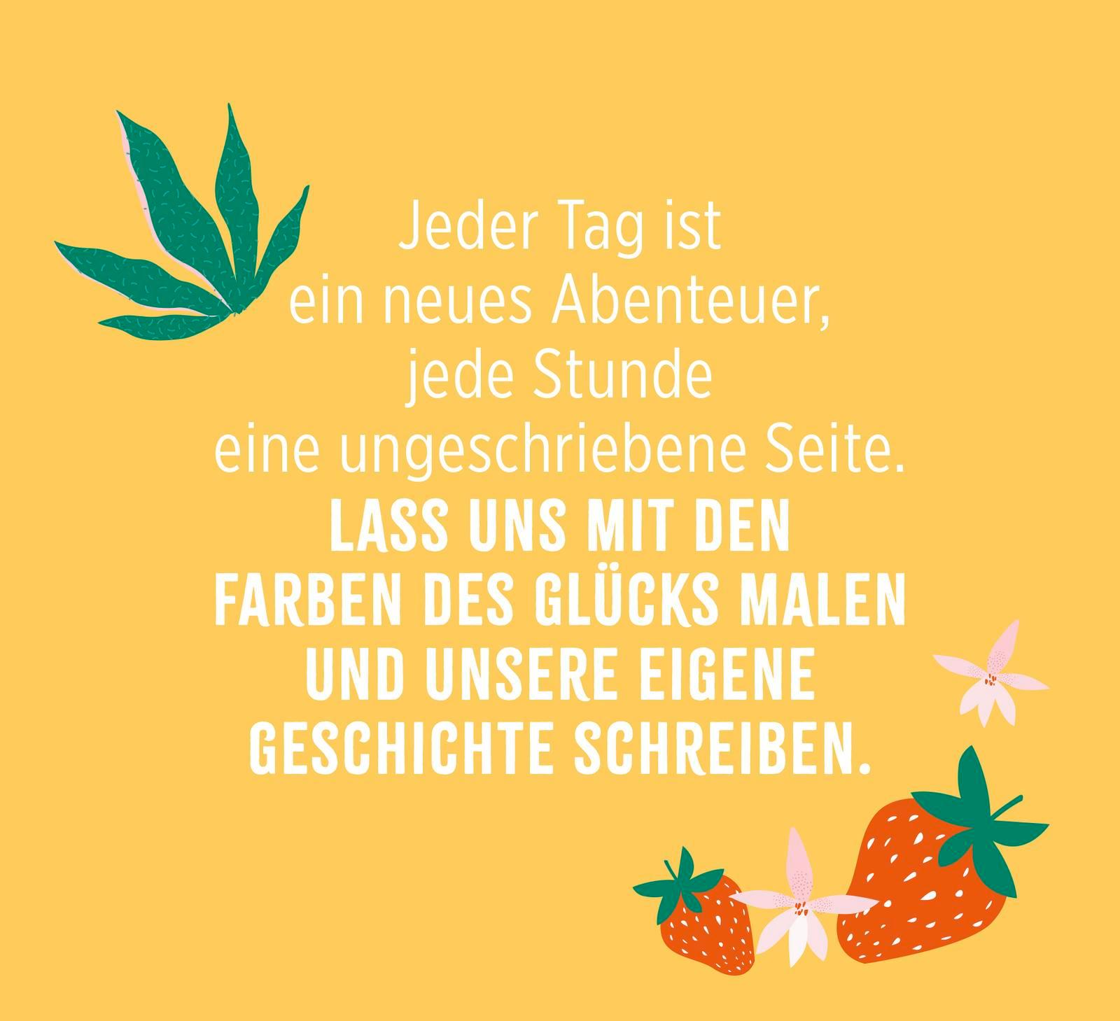Beispielinhalt (Bild) Sei die Heldin deines Lebens