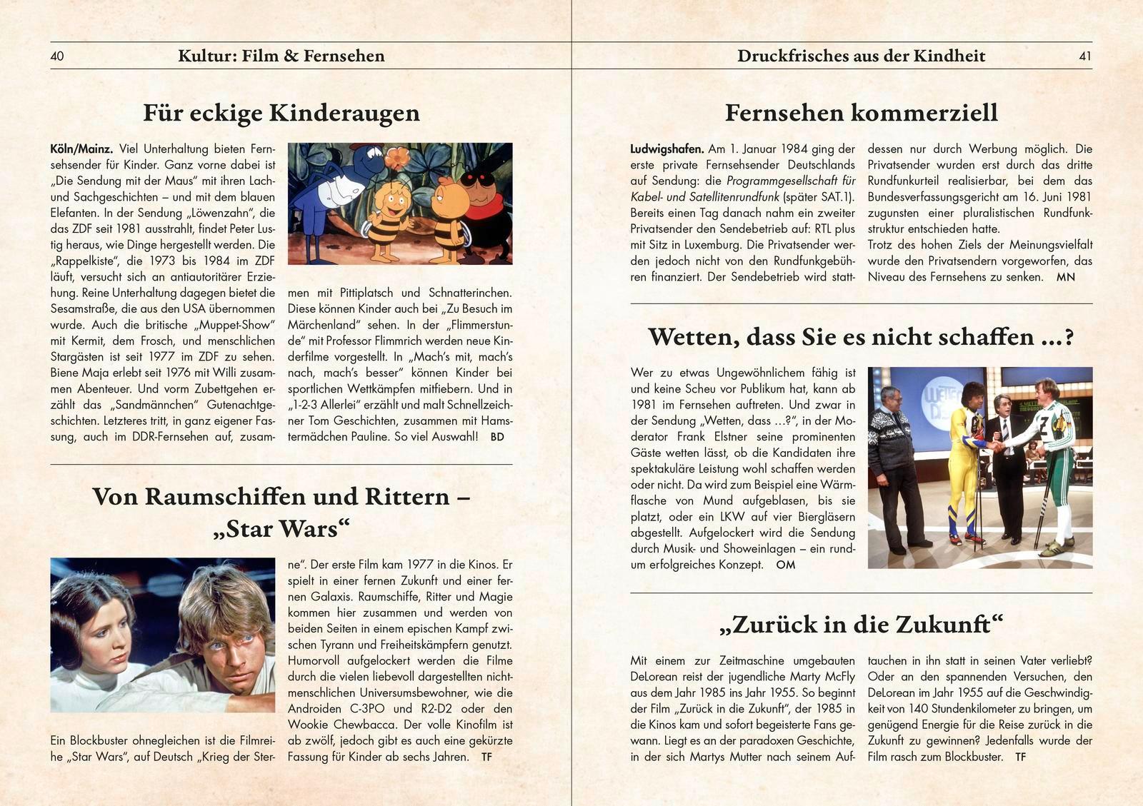 Beispielinhalt (Bild) 1975 - Geburtstagskurier