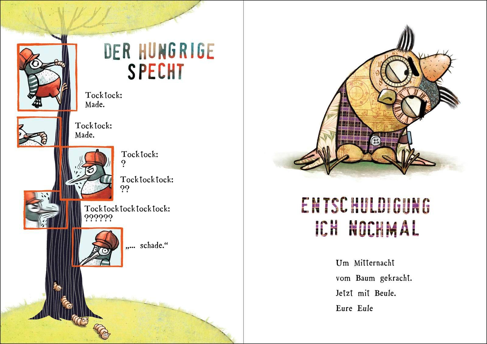 Beispielinhalt (Bild) Von träumenden Schafen und schmunzelnden Krähen