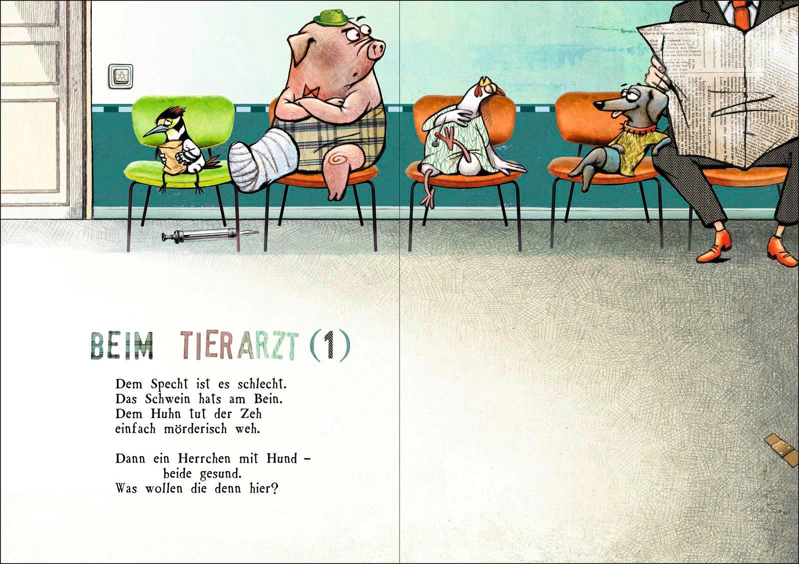 Beispielinhalt (Bild) Von träumenden Schafen und schmunzelnden Krähen