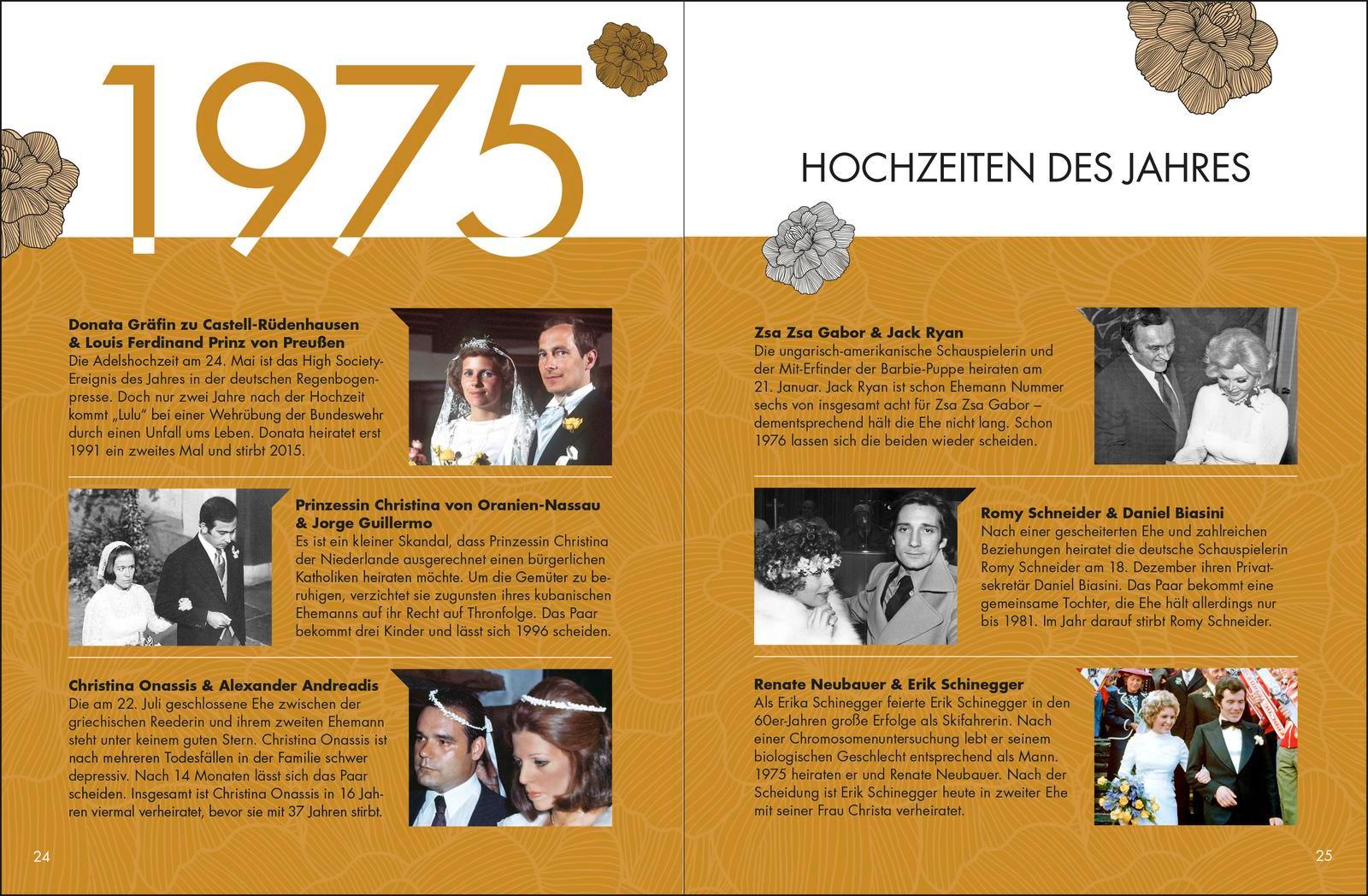 Beispielinhalt (Bild) Goldene Hochzeit 1975 - 2025