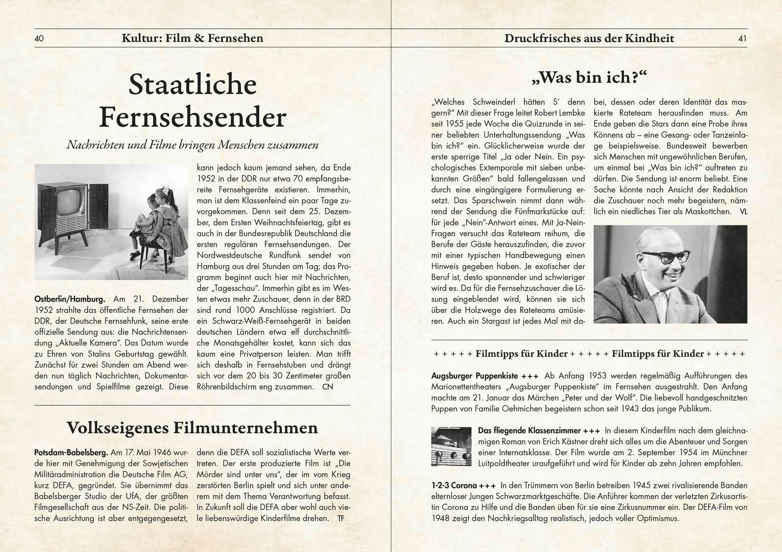 Beispielinhalt (Bild) 1945 - Geburtstagskurier