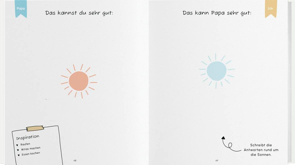 Beispielinhalt (Bild) Papa und ich