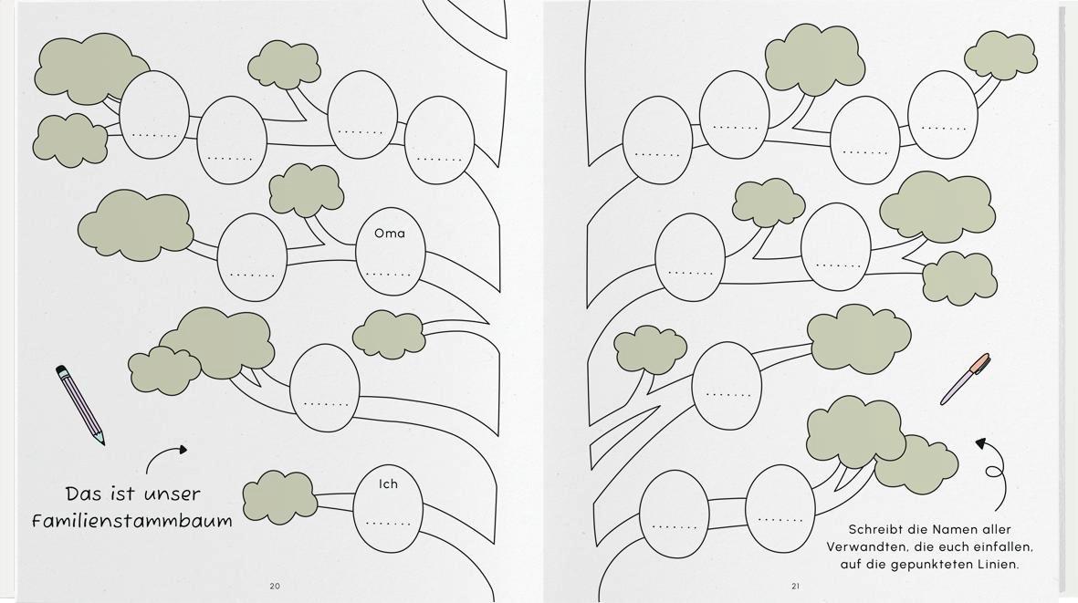 Beispielinhalt (Bild) Oma und ich