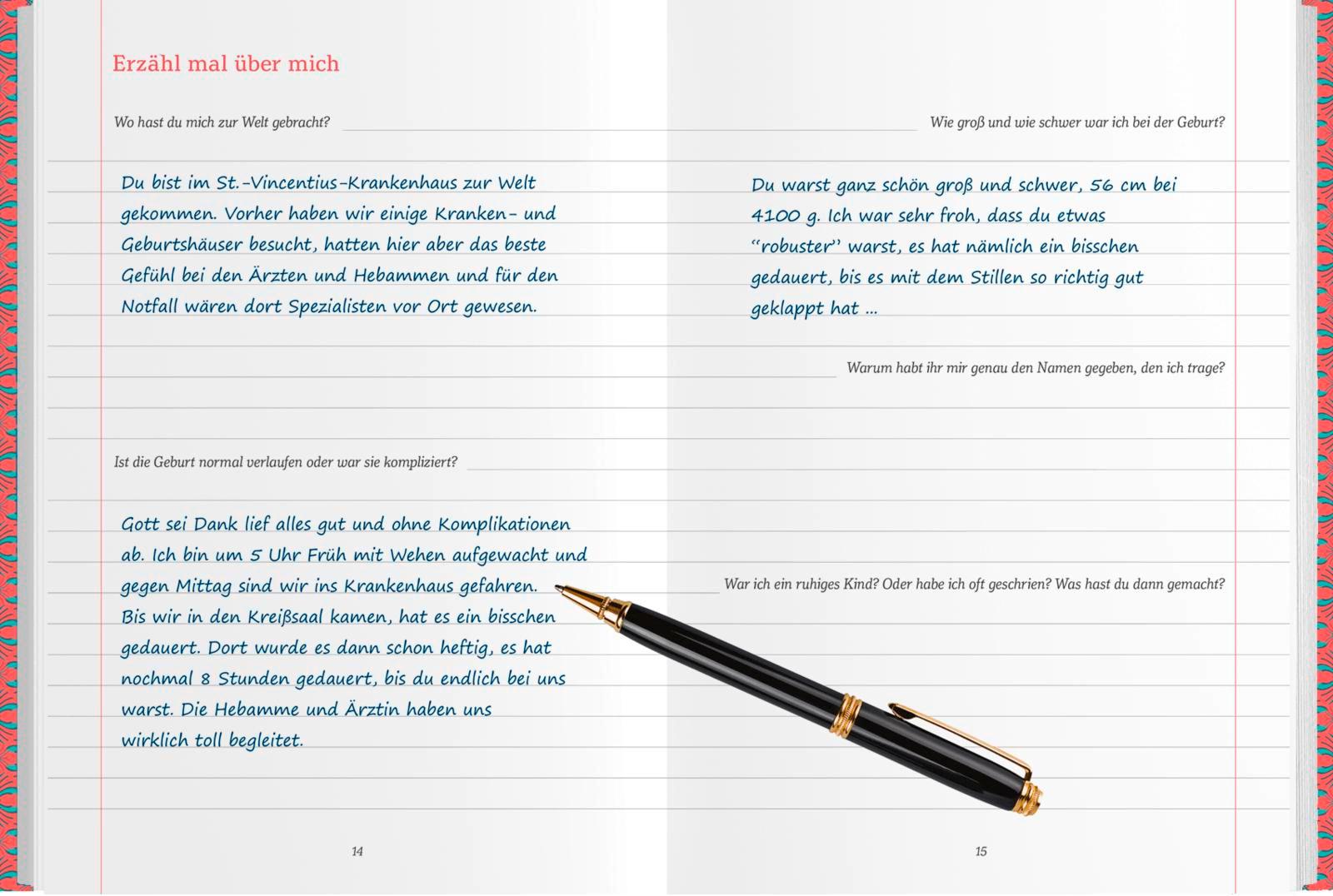 Beispielinhalt (Bild) Mama, erzähl mal!