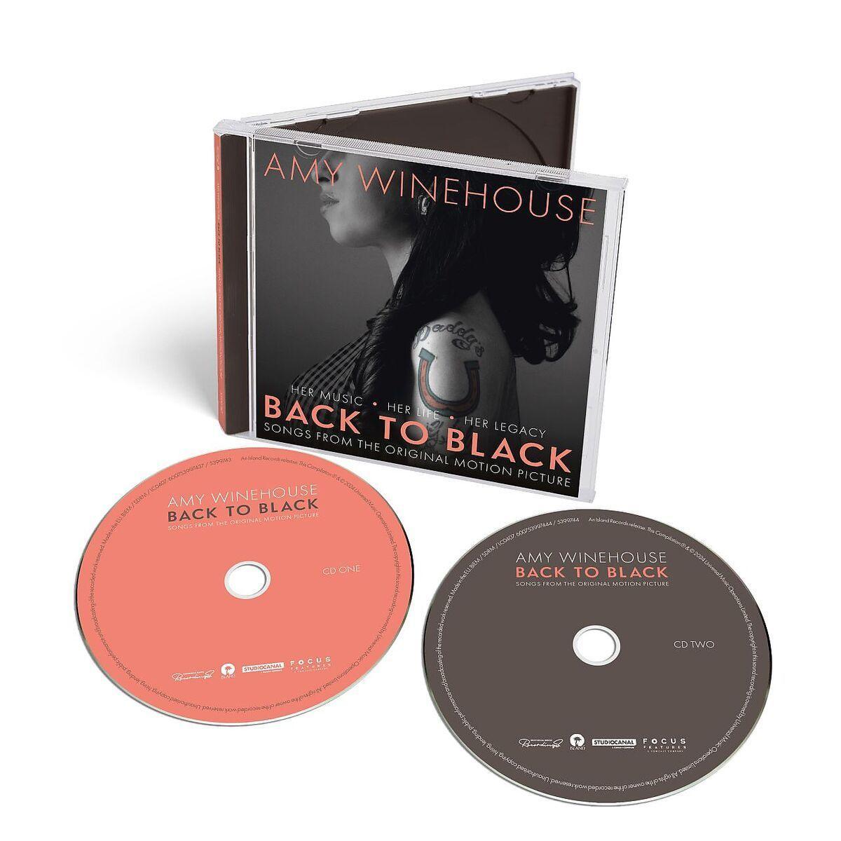Vorderes Coverbild Back To Black: Songs From The Orig. Mot. Pic.(2CD)