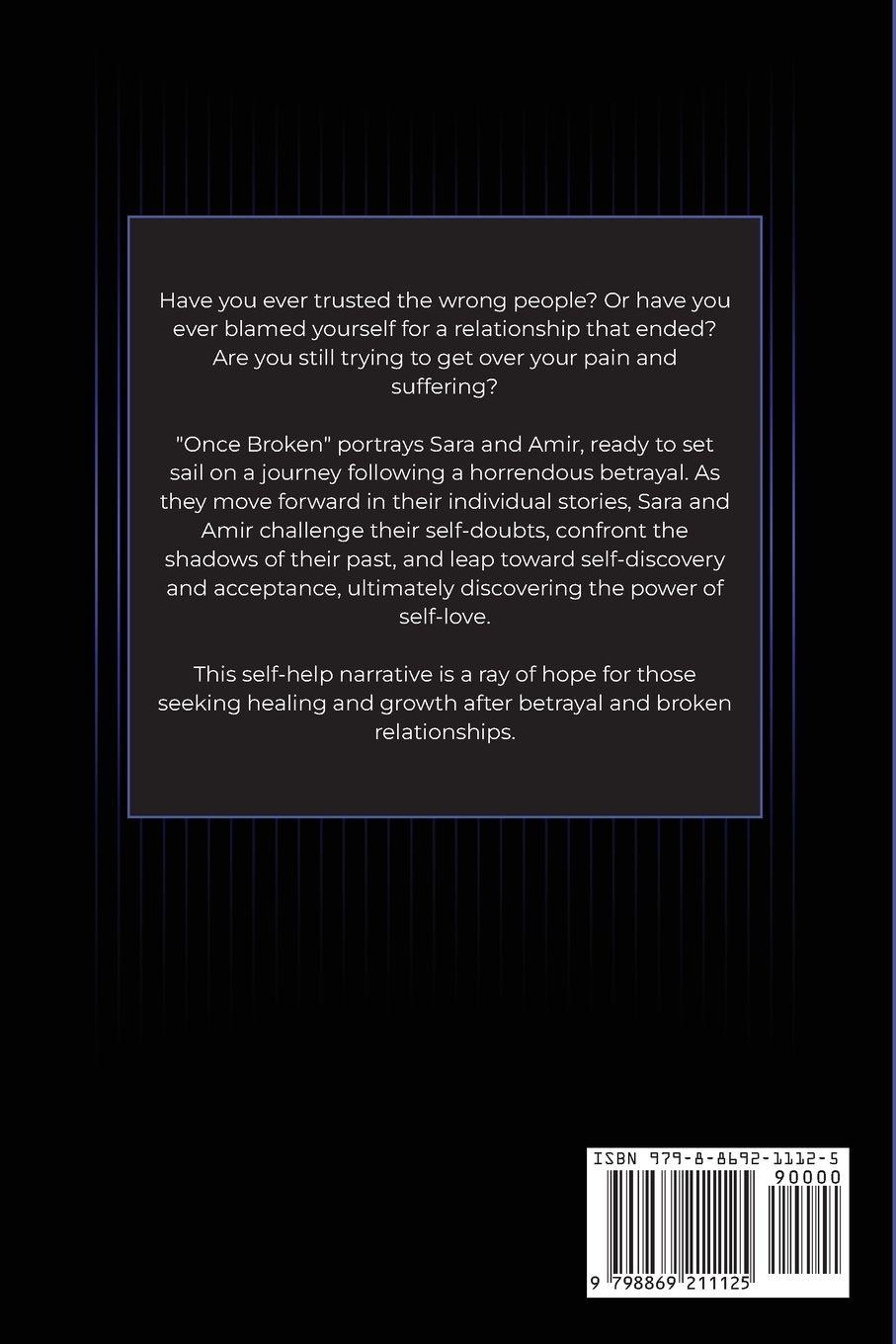 Vorderes Coverbild ONCE BROKEN FRAGMENTS OF PAIN