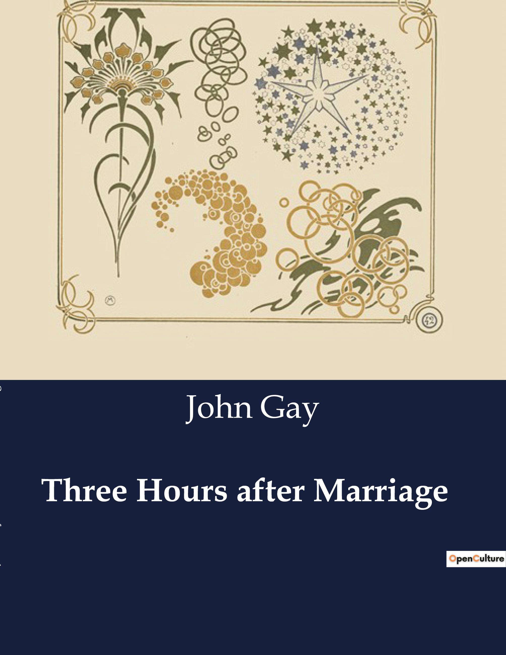 Vorderes Coverbild Three Hours after Marriage