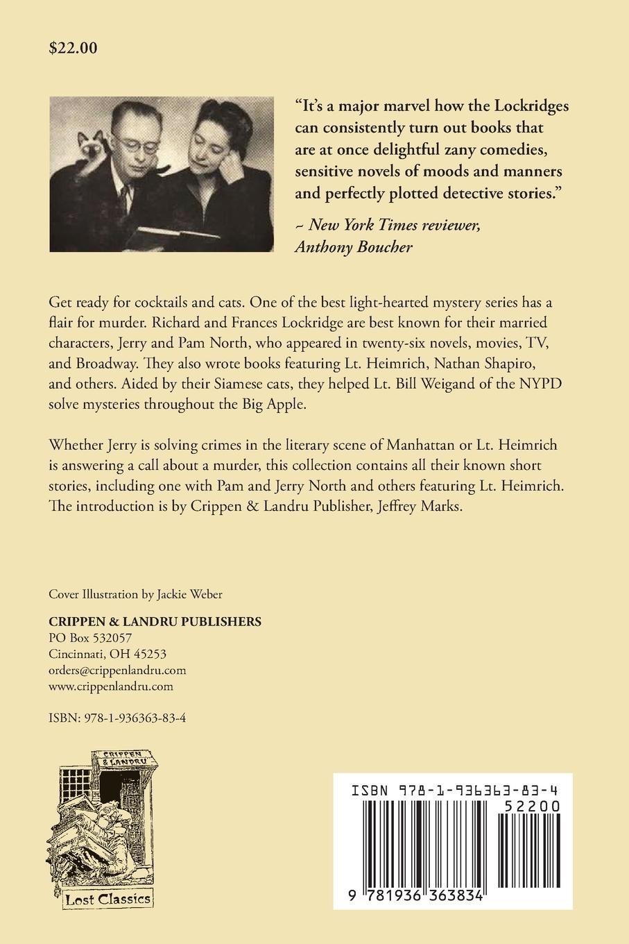 Rückseitencover Flair for Murder