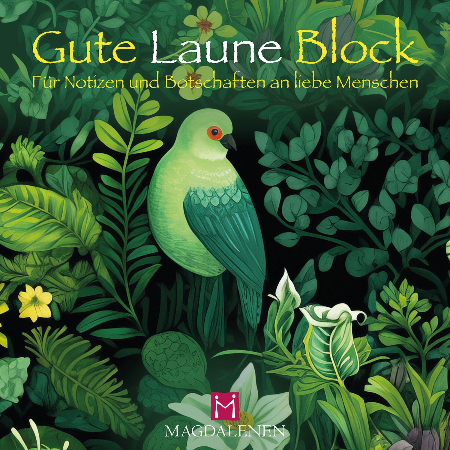Vorderes Coverbild Gute Laune Block Dschungel