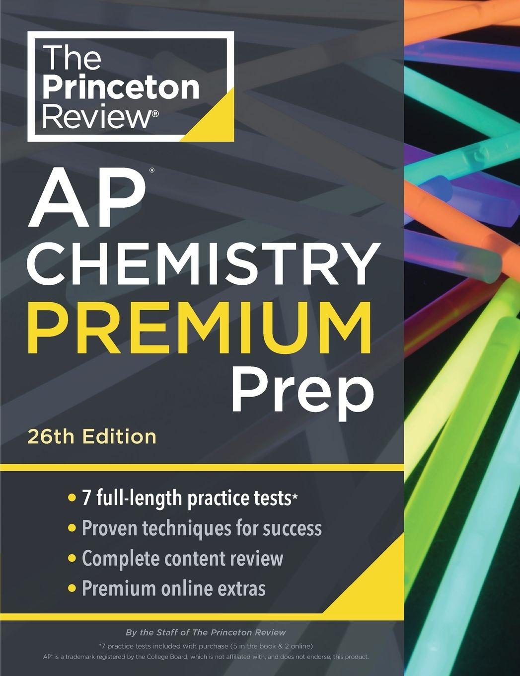 Vorderes Coverbild Princeton Review AP Chemistry Premium Prep, 26th Edition