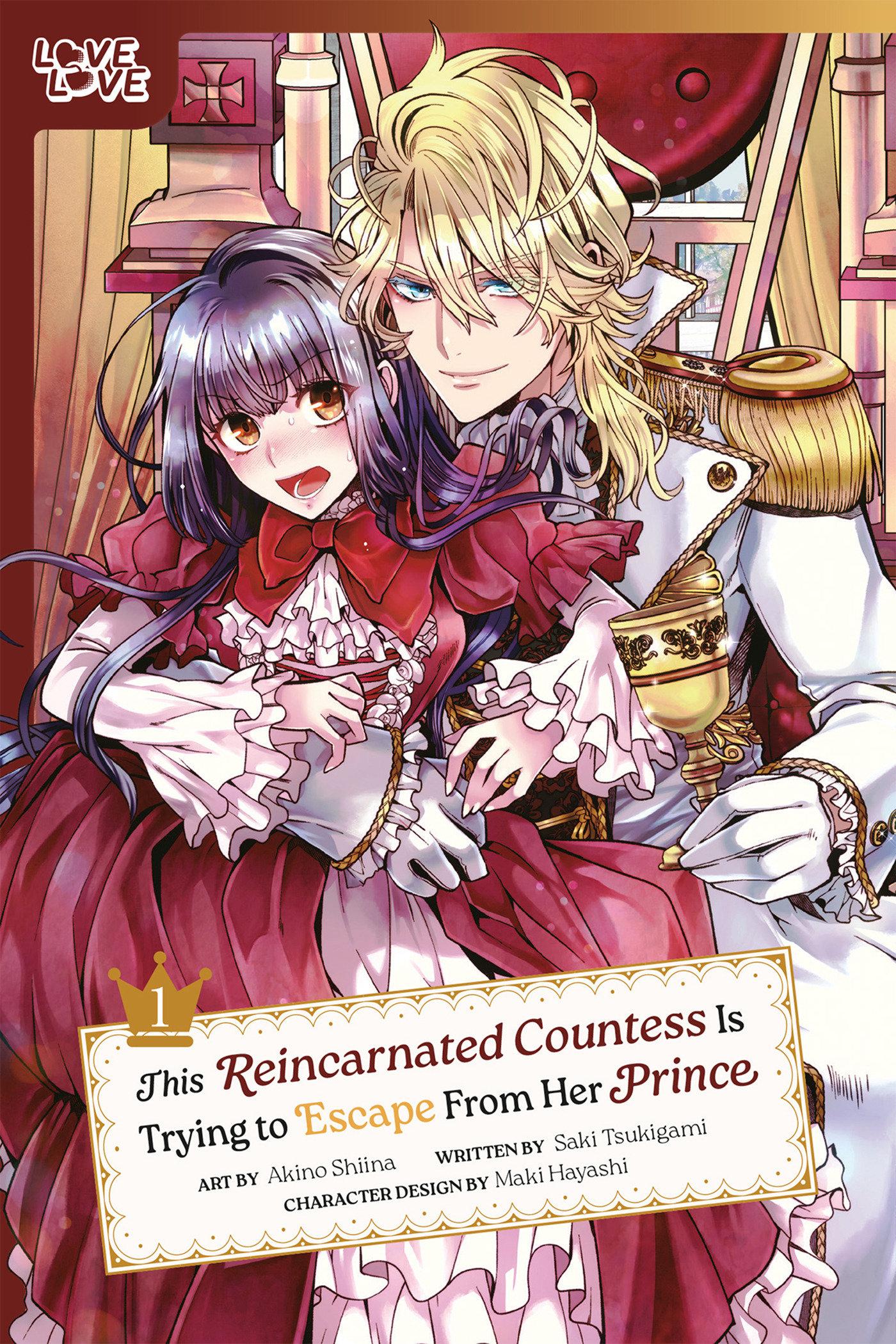 Vorderes Coverbild This Reincarnated Countess Is Trying to Escape from Her Prince, Volume 1