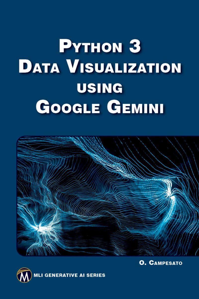 Vorderes Coverbild Python 3 Data Visualization Using Google Gemini