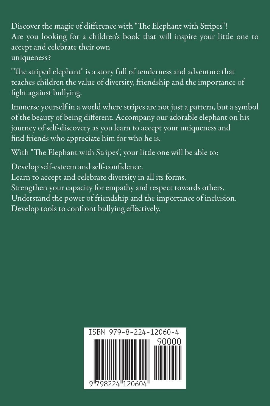 Rückseitencover The Striped Elephant