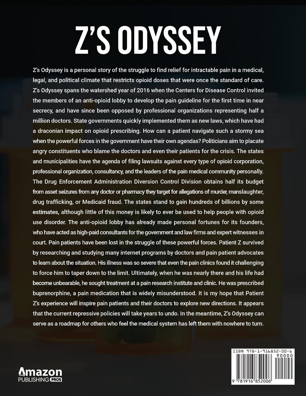 Rückseitencover Z's Odyssey