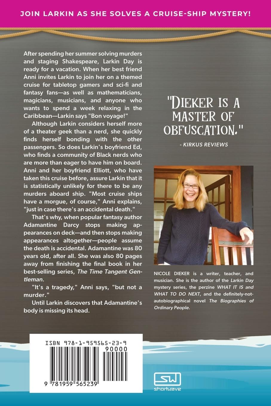 Rückseitencover Murder on the Nerd Cruise