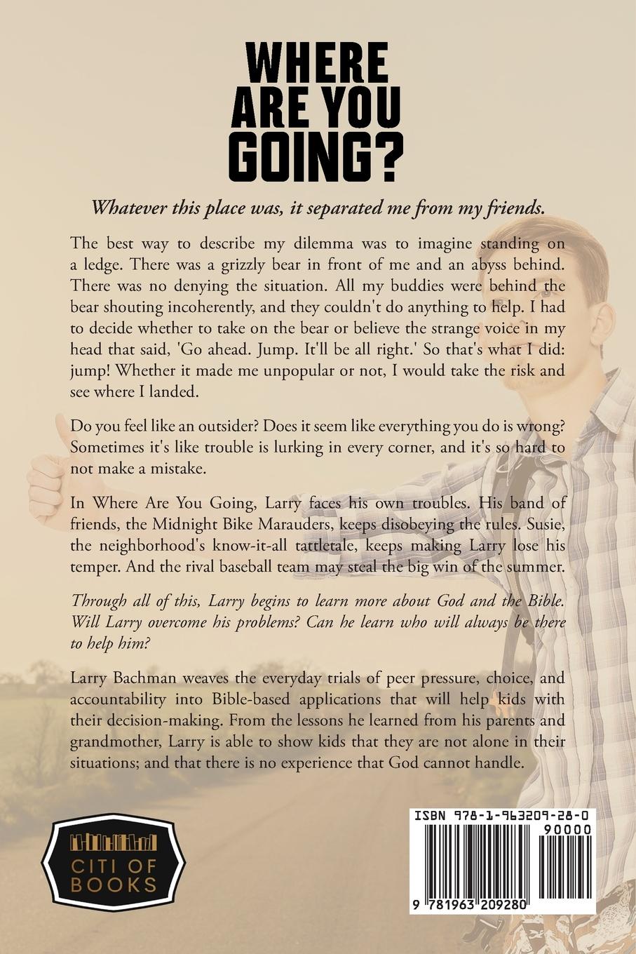 Rückseitencover Where Are you Going?