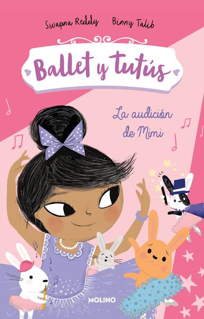 Vorderes Coverbild Ballet Y Tutús 5 - La Audición de Mimi / Ballet Bunnies #5: The Big Audition