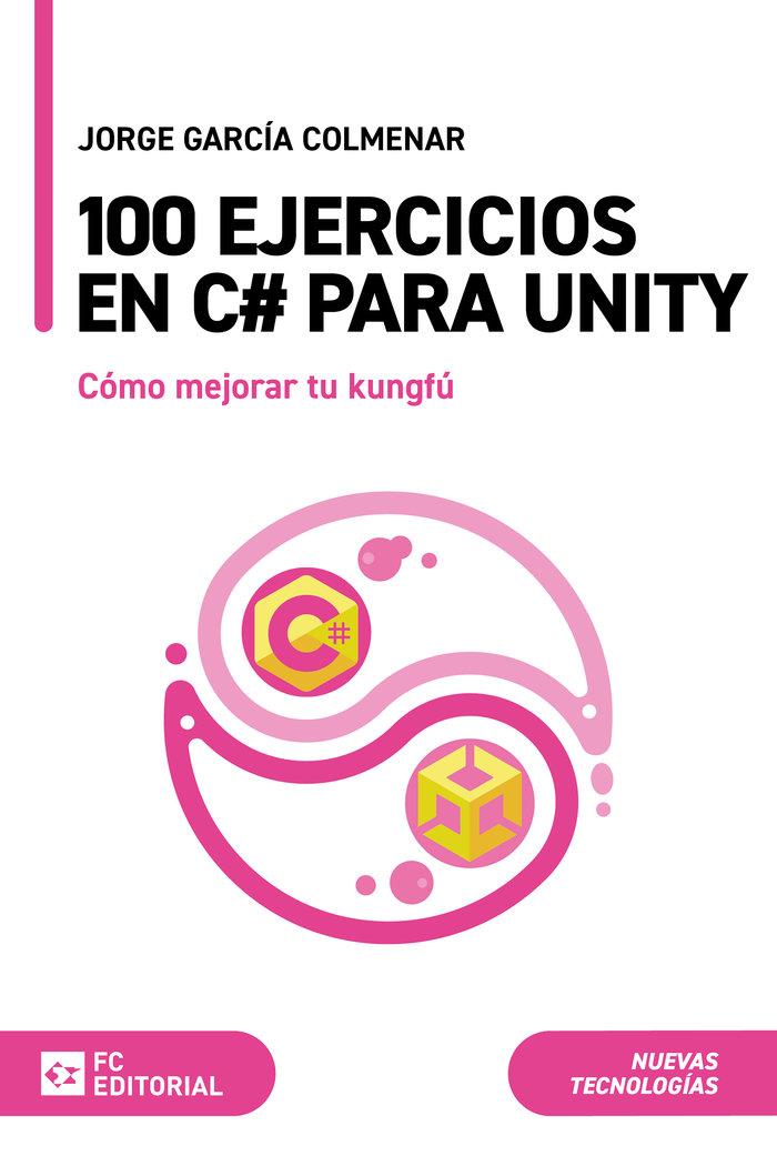Vorderes Coverbild 100 ejercicios en C# para Unity