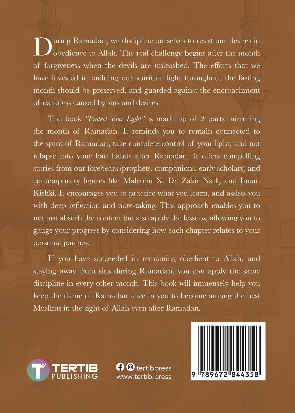 Rückseitencover Protect Your Light