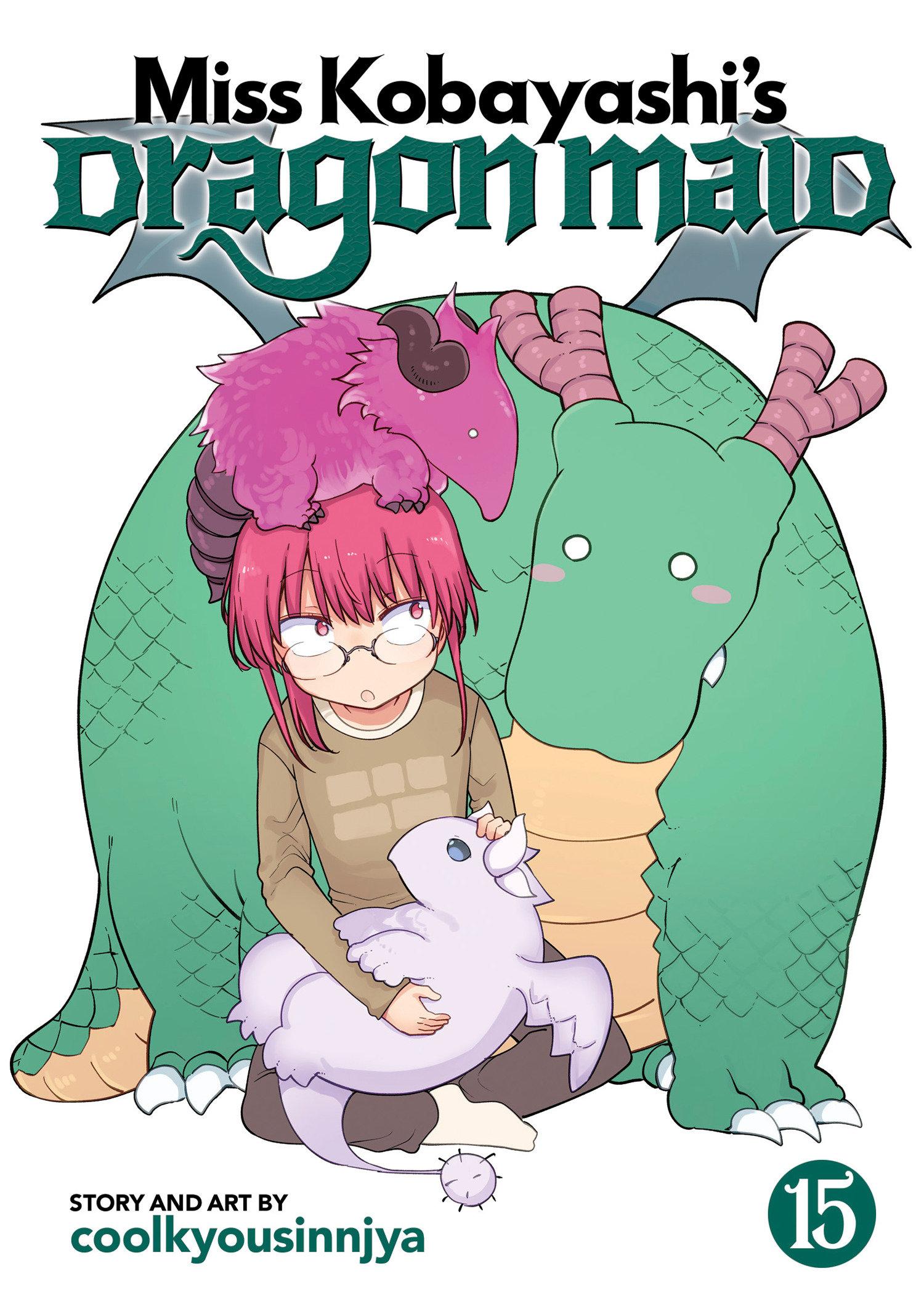 Vorderes Coverbild Miss Kobayashi's Dragon Maid Vol. 15